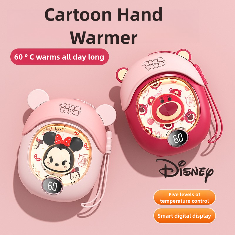 New strawberry bear ultra long life hand warmer treasure charging treasure 2-in-1 girl children's birthday gift warm baby